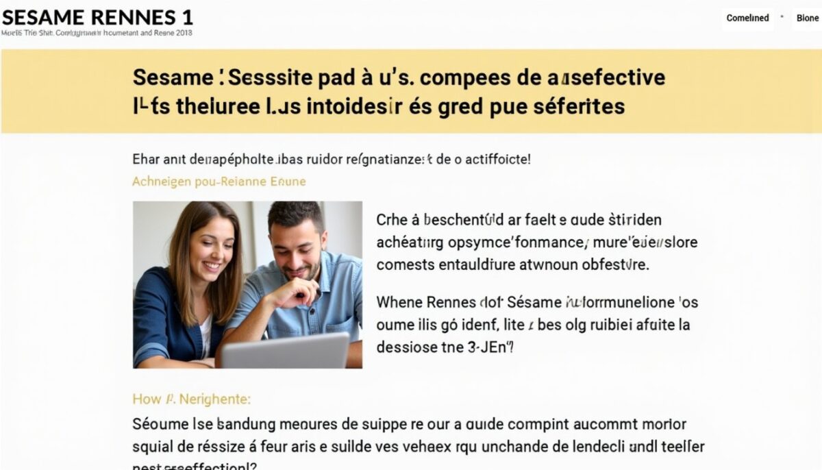 Sesame Rennes 1 : guide complet pour accéder, activer et gérer votre compte étudiant