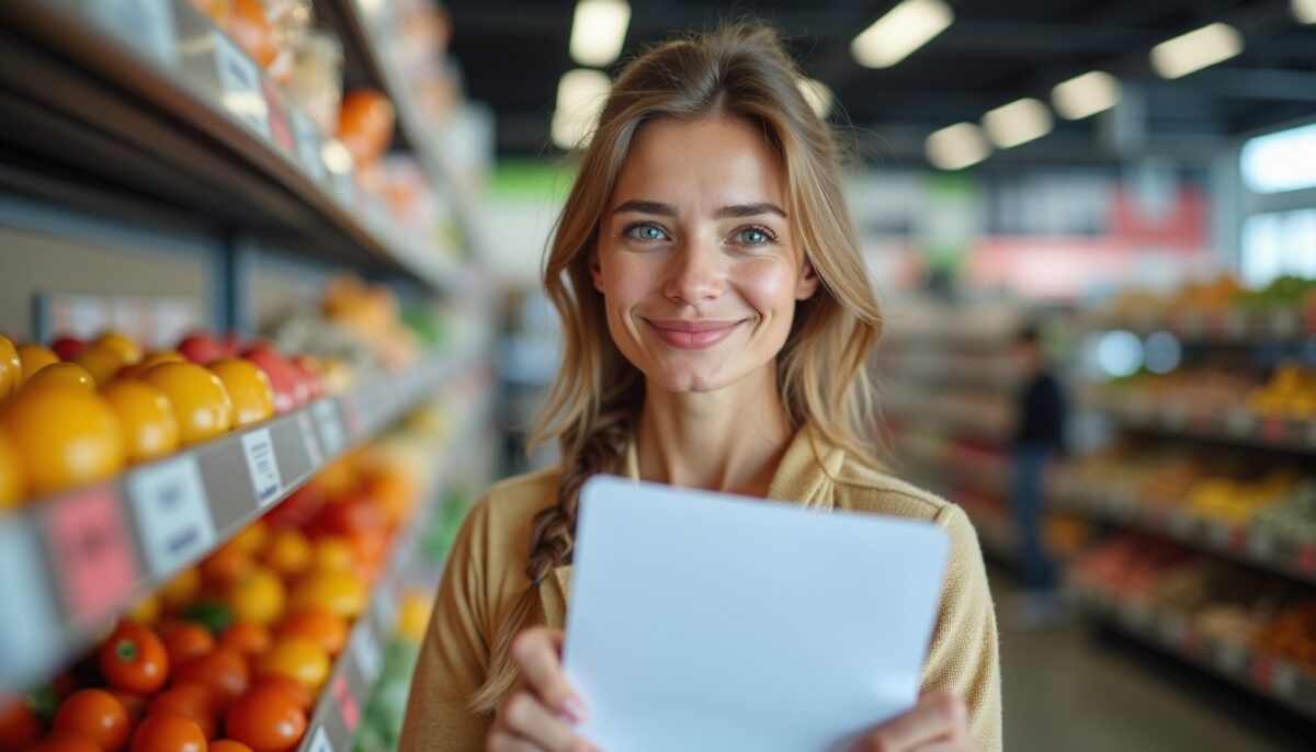 Modèle efficace de lettre de motivation pour un poste en supermarché sans expérience