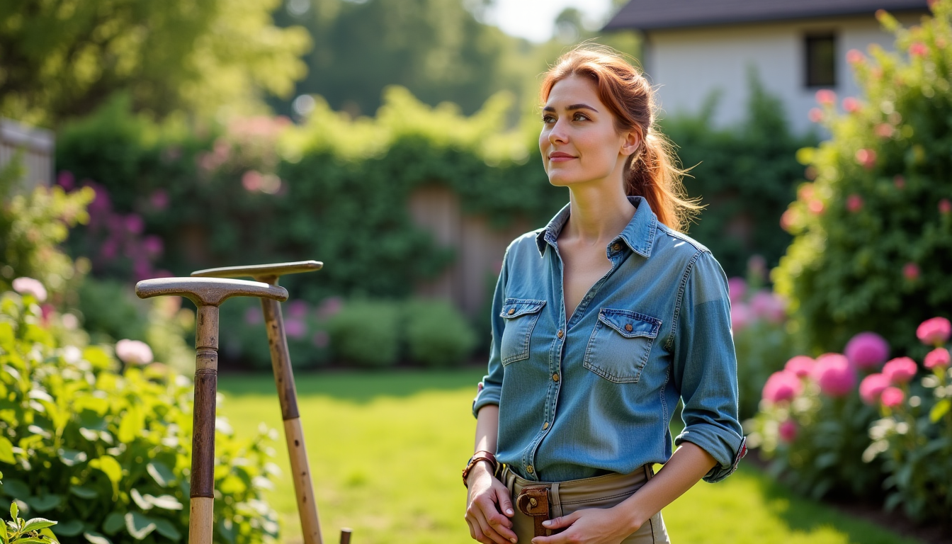 Budget outillage de jardin : surface et travaux